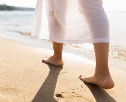 inconvenientes caminar descalzo