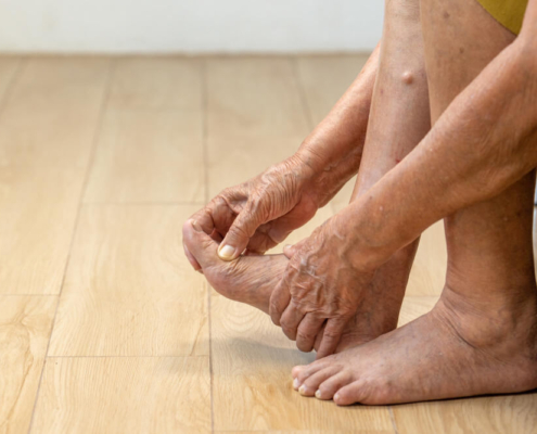 problemas pie tercera edad